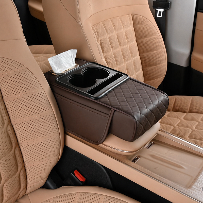 š„š„š„Father's Day Special: Multifunctional PU Leather Car Armrest Pad