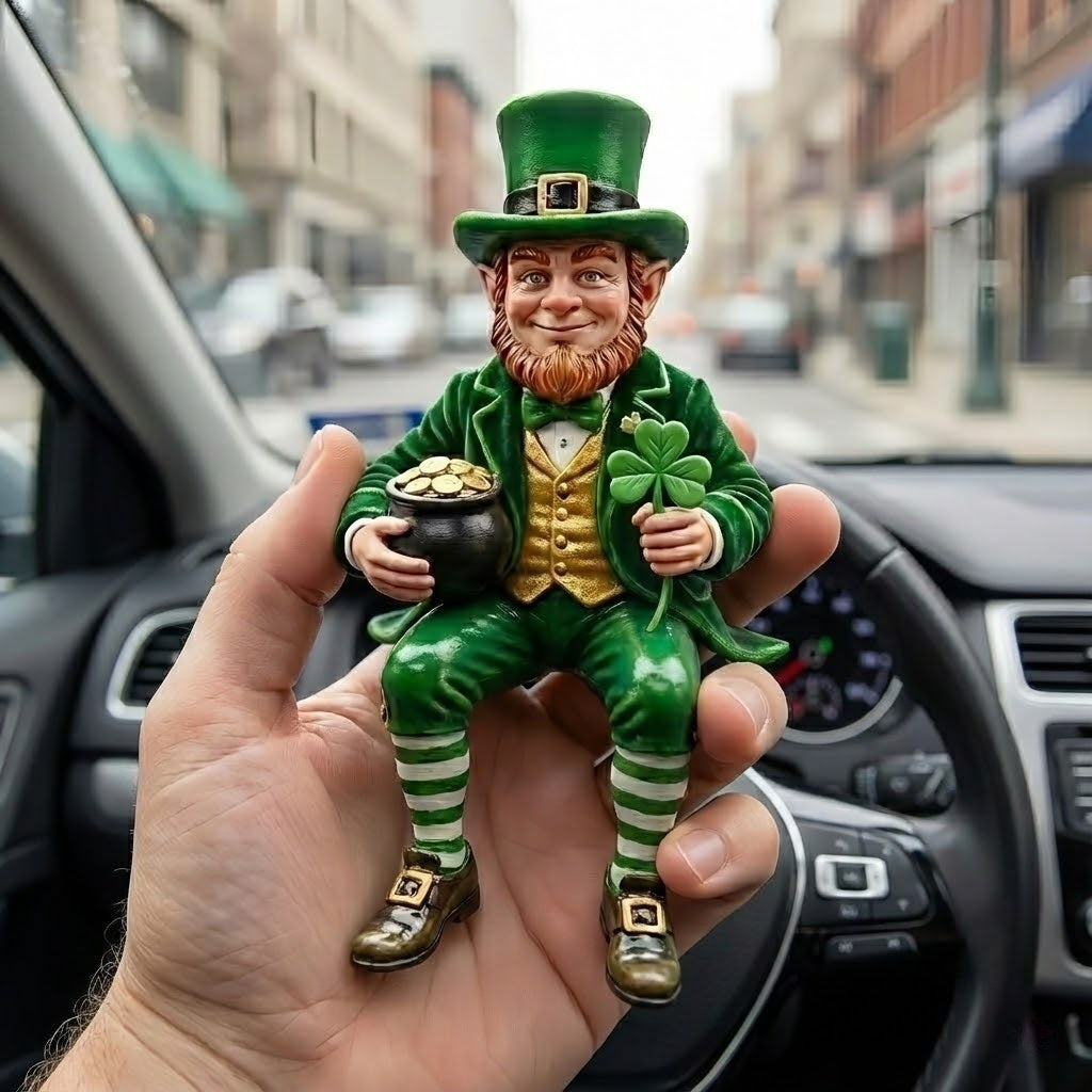 šSt. Patrickās Day Leprechaun Decorative Figurine