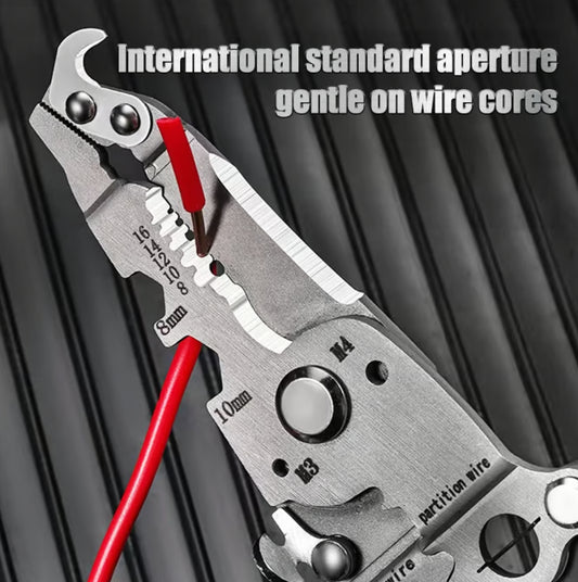 Multifunctional Folding Wire Stripper-Professional Electrician Tool
