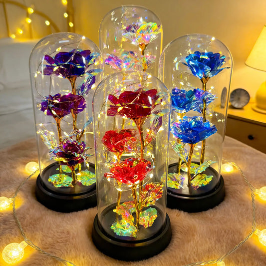 Mother's Day Classic Gifts LED Everlasting Rose Eternal Flower