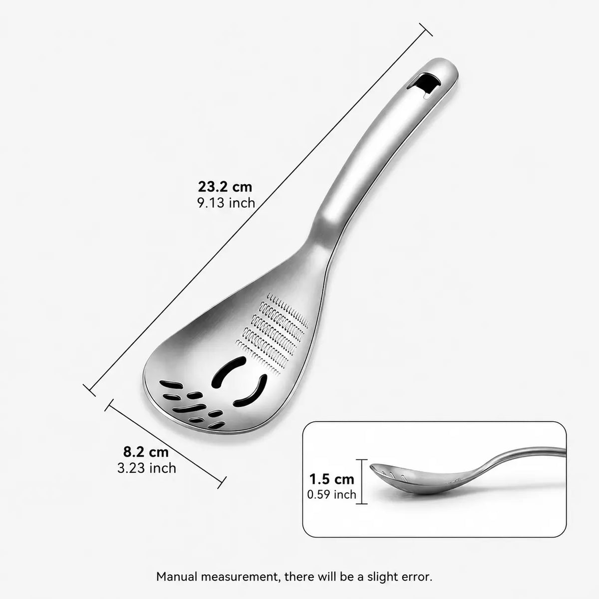 304 Stainless Steel MultiāPurpose Kitchen Spoon š„ - image 12