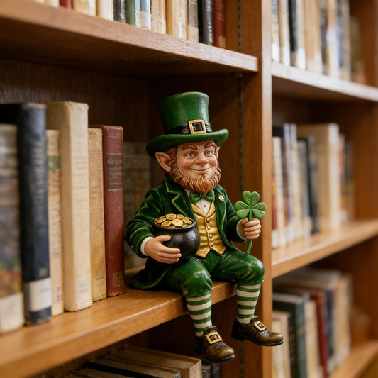 šSt. Patrickās Day Leprechaun Decorative Figurine