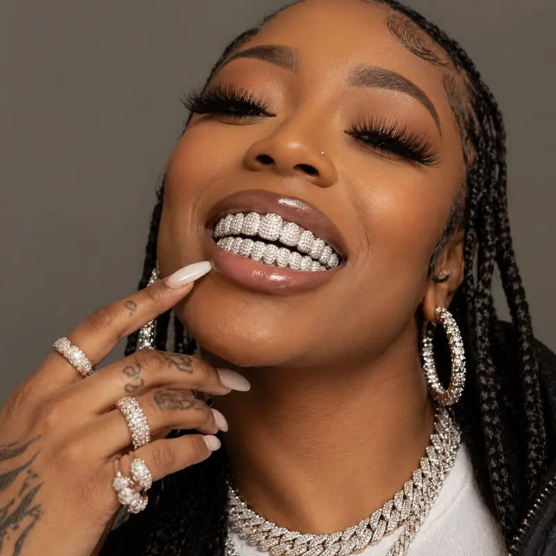 Gold Silver Plated Hip Hop Teeth Grillz