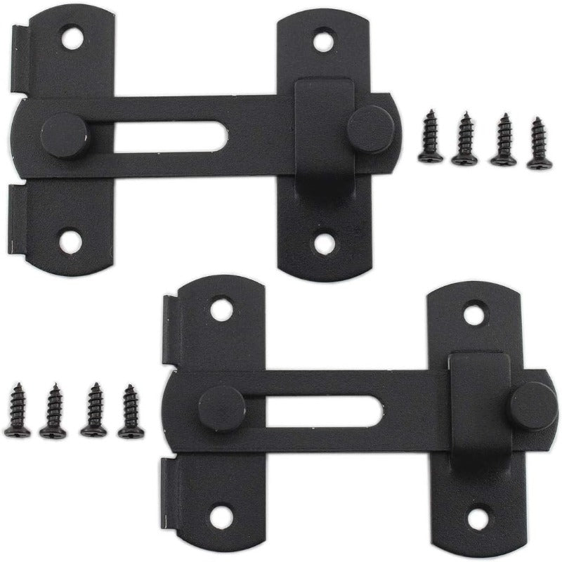 Rotating Door Latch Lock