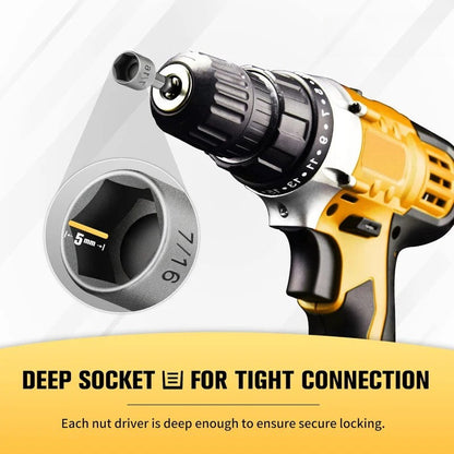 14 Pcs Nut Driver Bit Set