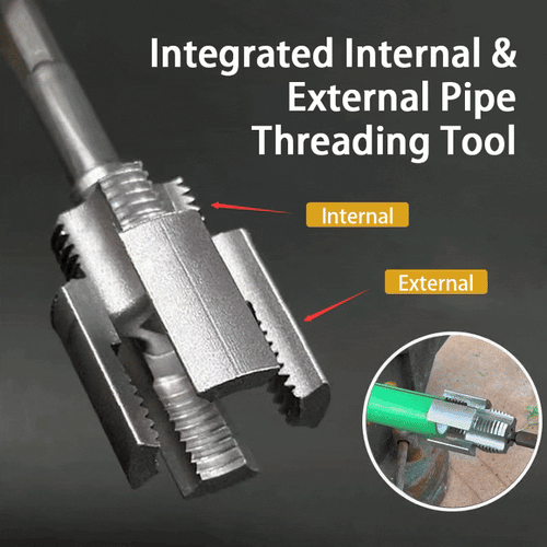Woyuosn Dual Function Pipe Threader for 1/2″ & 3/4″