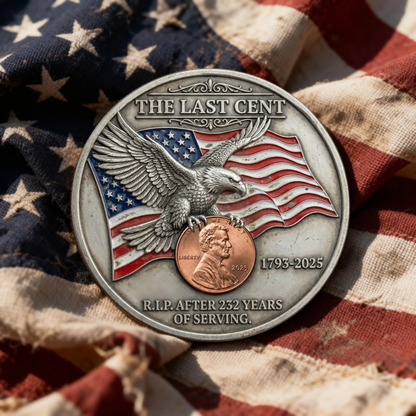🔥🔥🔥Last 20pcs🔥The Last Cent Commemorative Coin - image 3