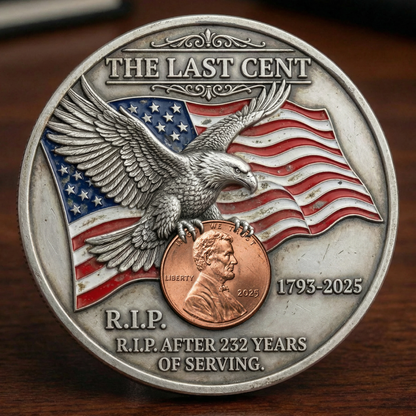 🔥🔥🔥Last 20pcs🔥The Last Cent Commemorative Coin - image 1