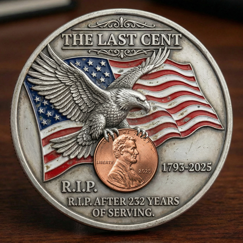 🔥🔥🔥Last 20pcs🔥The Last Cent Commemorative Coin - image 1