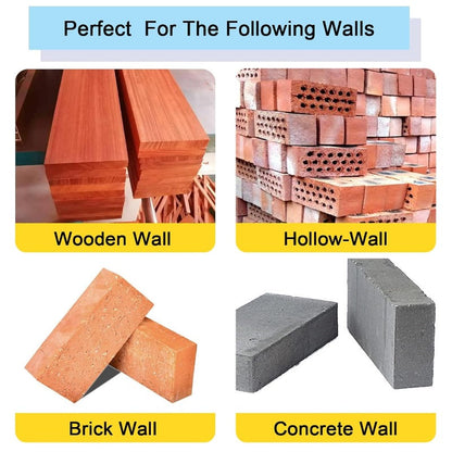Steel Wall Anchors Set