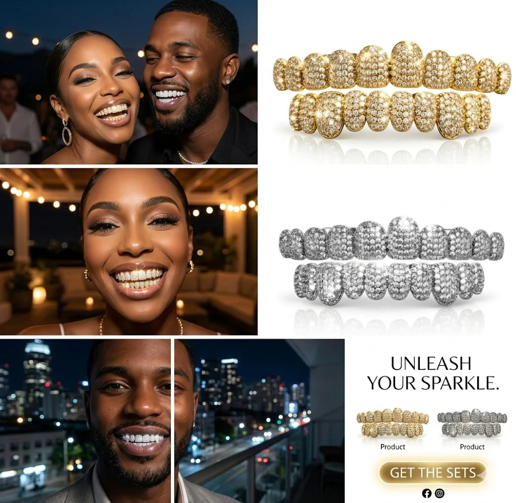 HIP HOP DIAMOND GRILLZ
