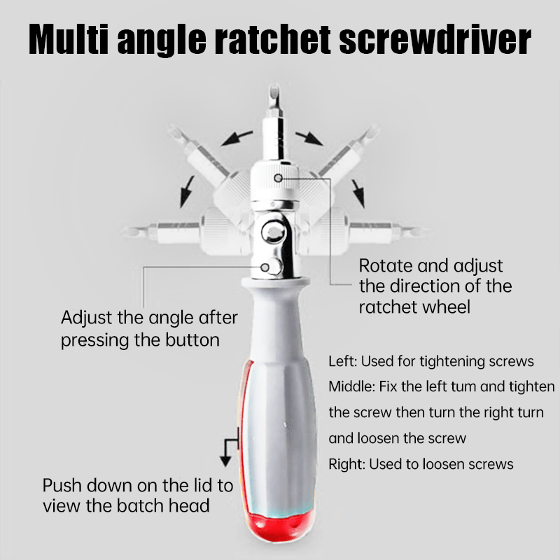 Dad's favorite gadget-49% OFF 🔥 11-in-1 Ratchet Screwdriver Set 🔧
