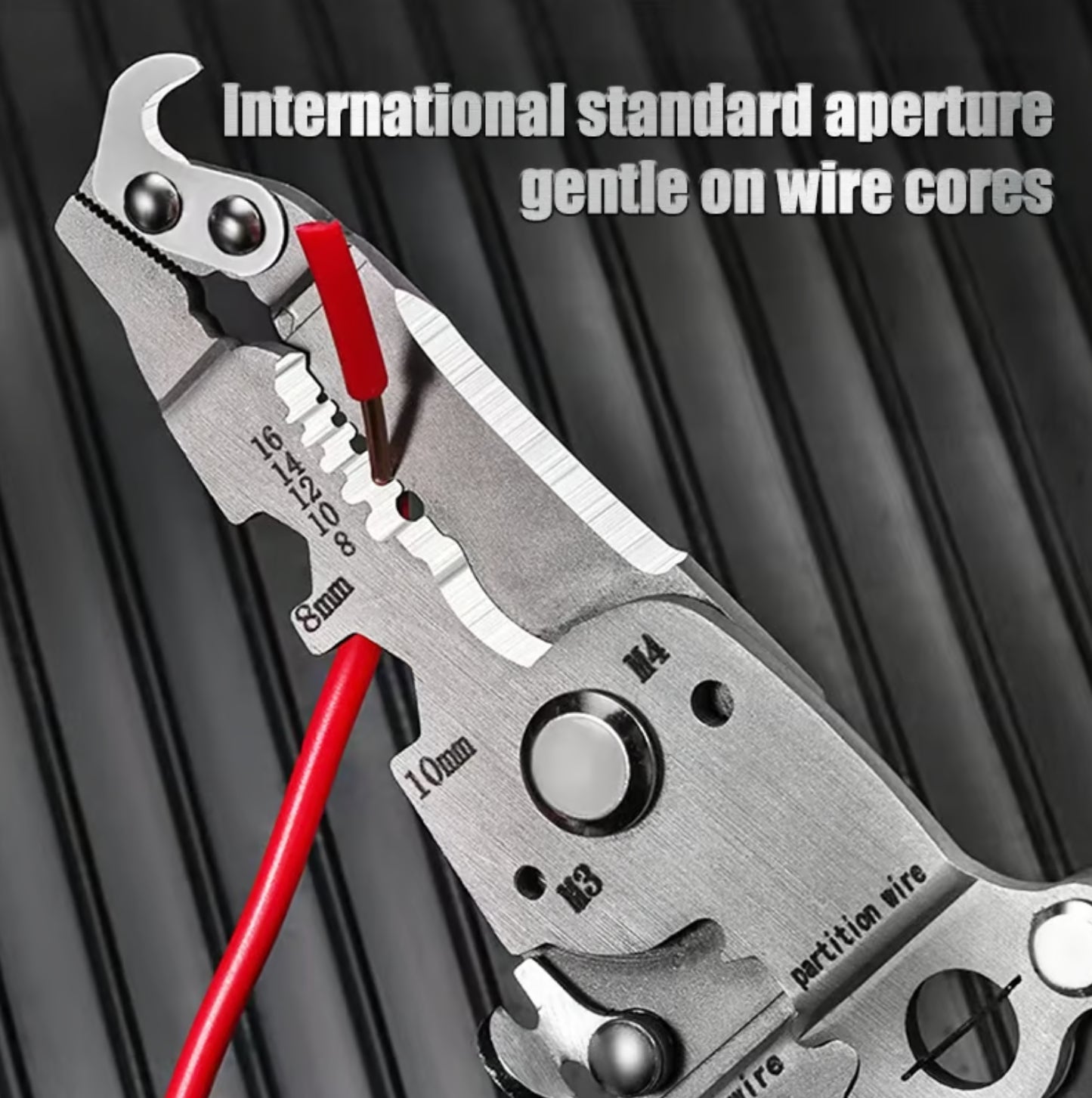 Multifunctional Folding Wire Stripper-Professional Electrician Tool