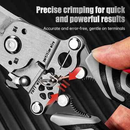 Multifunctional Folding Wire Stripper-Professional Electrician Tool