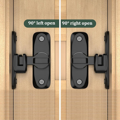 Multi-Angle Sliding Door Lock
