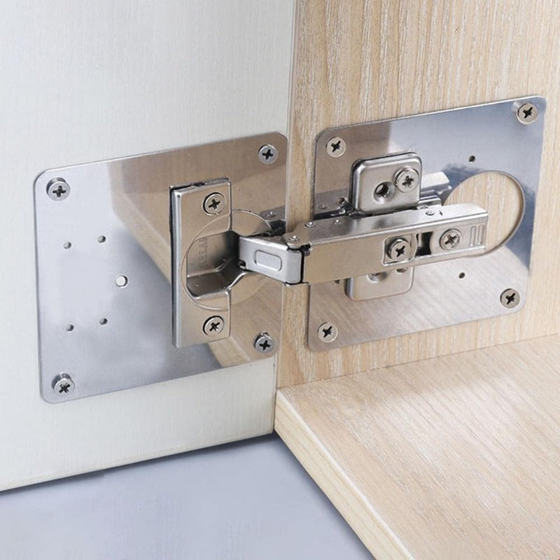 HingeSaver Stainless Steel Cabinet Hinge Repair Kit
