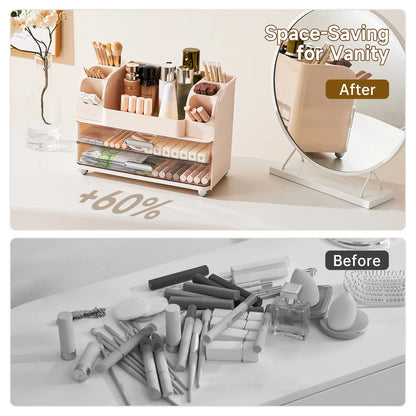Makeup organizer Cosmetic Display Case