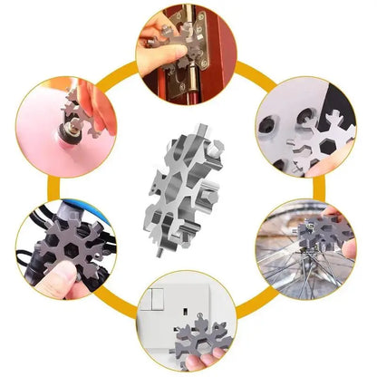 18-in-1 Snowflake Multi-tool