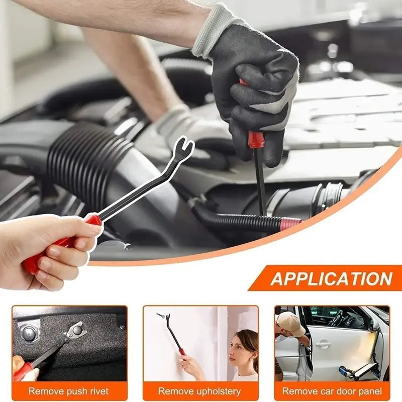 100pcs Universal Expansion Screw Clips Set