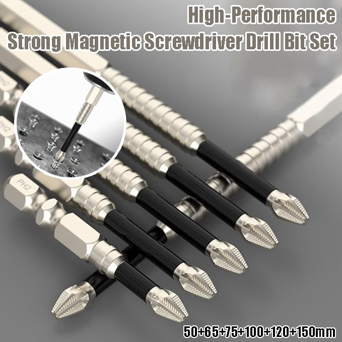 Anti Slip Screwdriver Bits for Dry Wall