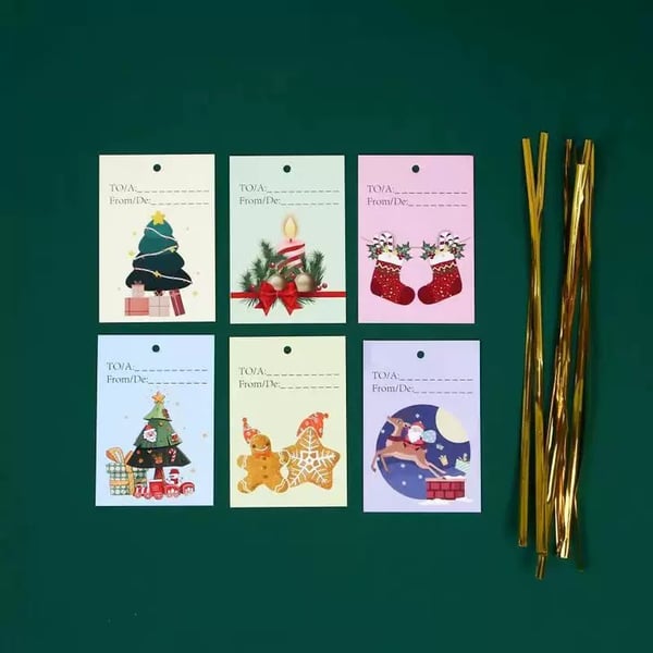 🎅 Christmas Sale-Buy 2 get 60% off🎁 Christmas Cheer Drawstring Gift Bags - 33 Packs