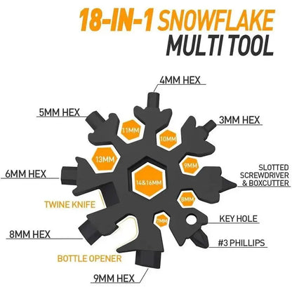 18-in-1 Snowflake Multi-tool