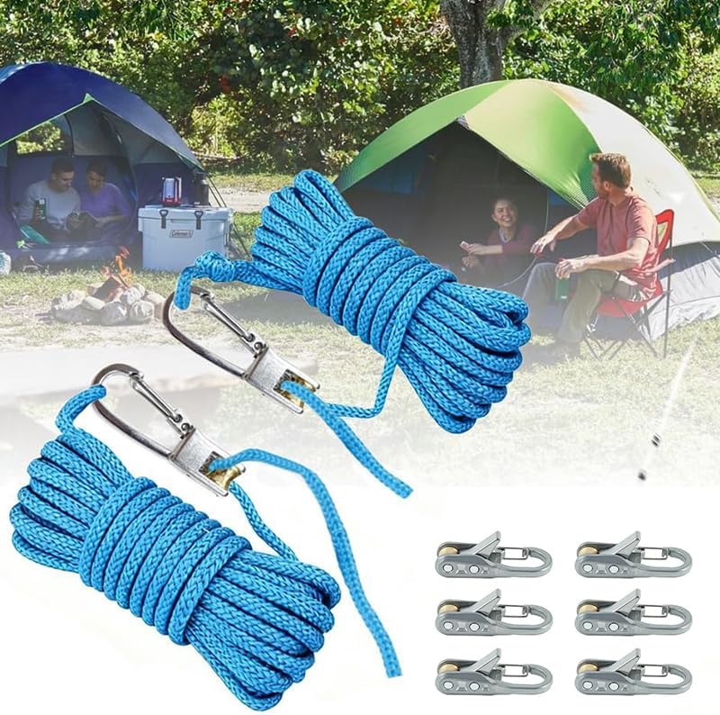 Knot-Free Rope Pulley Tensioner