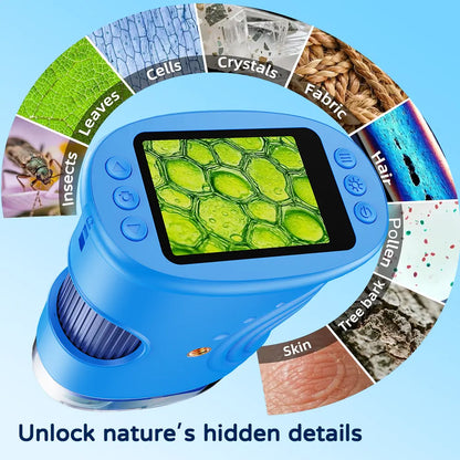 1000X Handheld Microscope for Kids