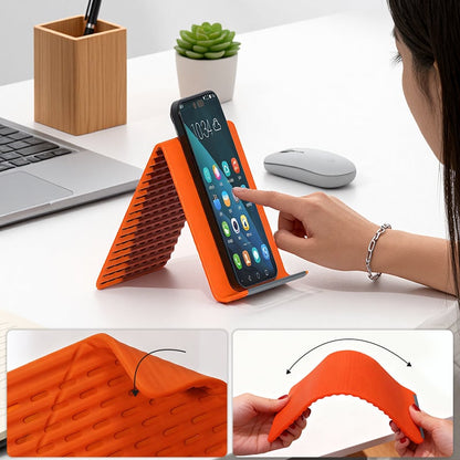 🔥2026 Flexible Silicone Aluminum Phone Stand