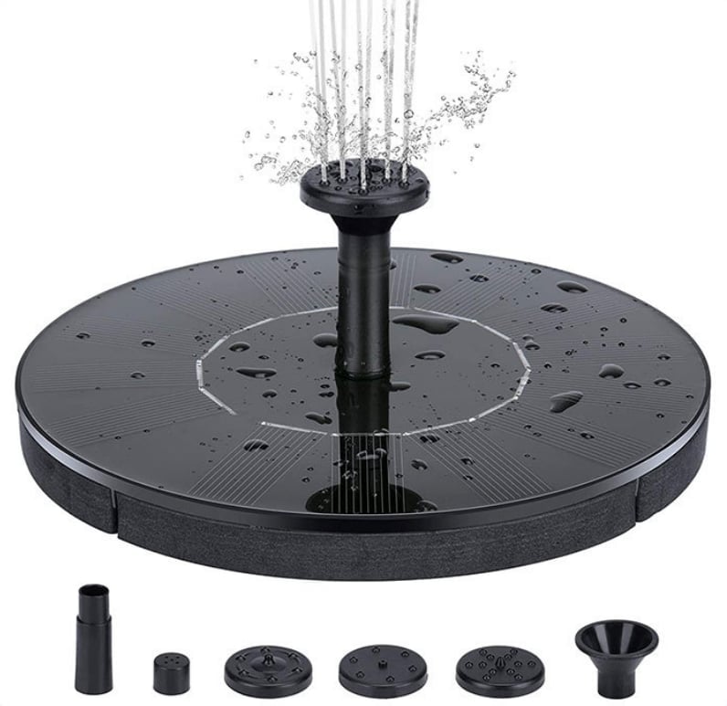 ⛲ Solar Garden Fountain Pump 🔥