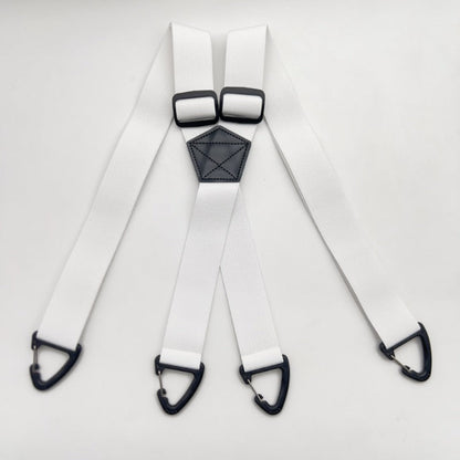 Secure Carabiner Hook Suspenders