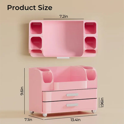 Makeup organizer Cosmetic Display Case