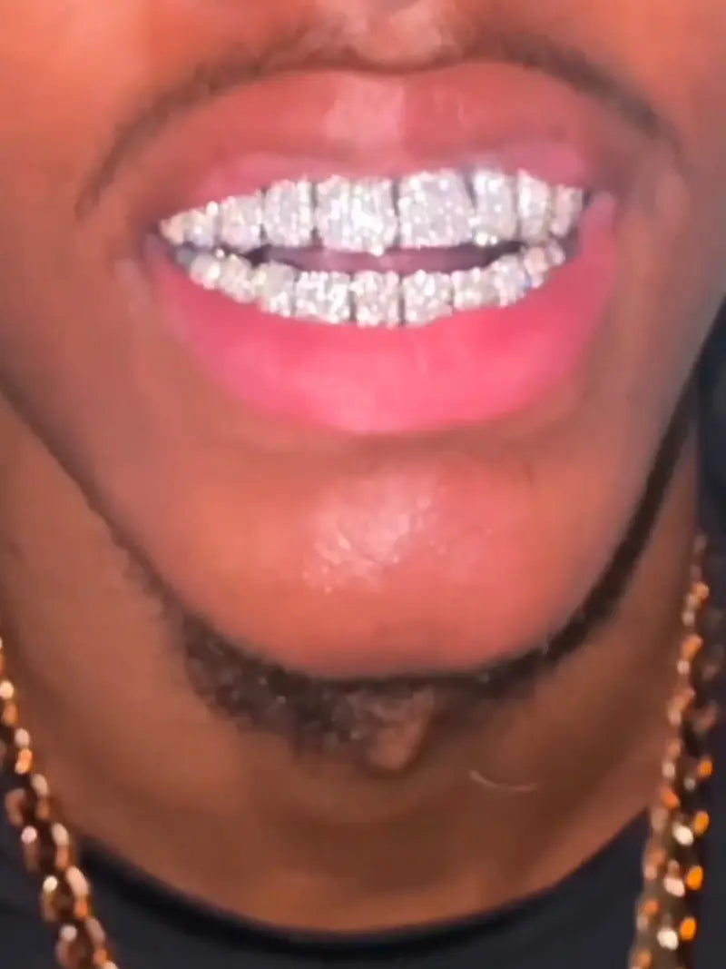 Gold Silver Plated Hip Hop Teeth Grillz