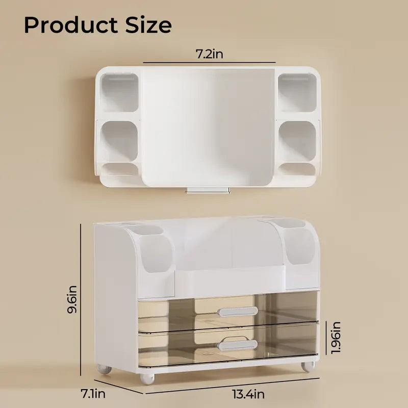Makeup organizer Cosmetic Display Case