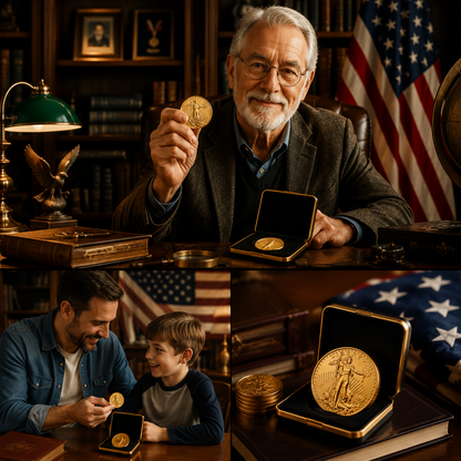 LIMITED EDITION🔥🔥🔥 2026 American 40th Anniversary Gold Eagle Coin