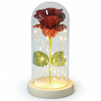 Enchanted Glitter Rose