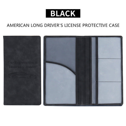 🚗 Car Registration & Insurance Document Holder | Premium PU Leather Organizer - image 12