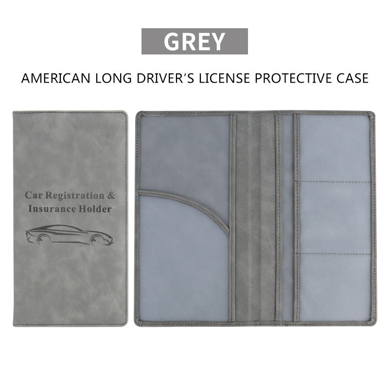🚗 Car Registration & Insurance Document Holder | Premium PU Leather Organizer - image 13