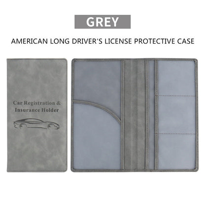 🚗 Car Registration & Insurance Document Holder | Premium PU Leather Organizer - image 13