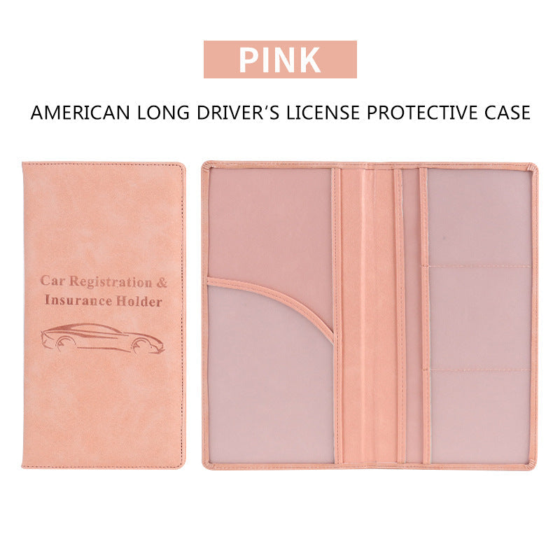 🚗 Car Registration & Insurance Document Holder | Premium PU Leather Organizer - image 15