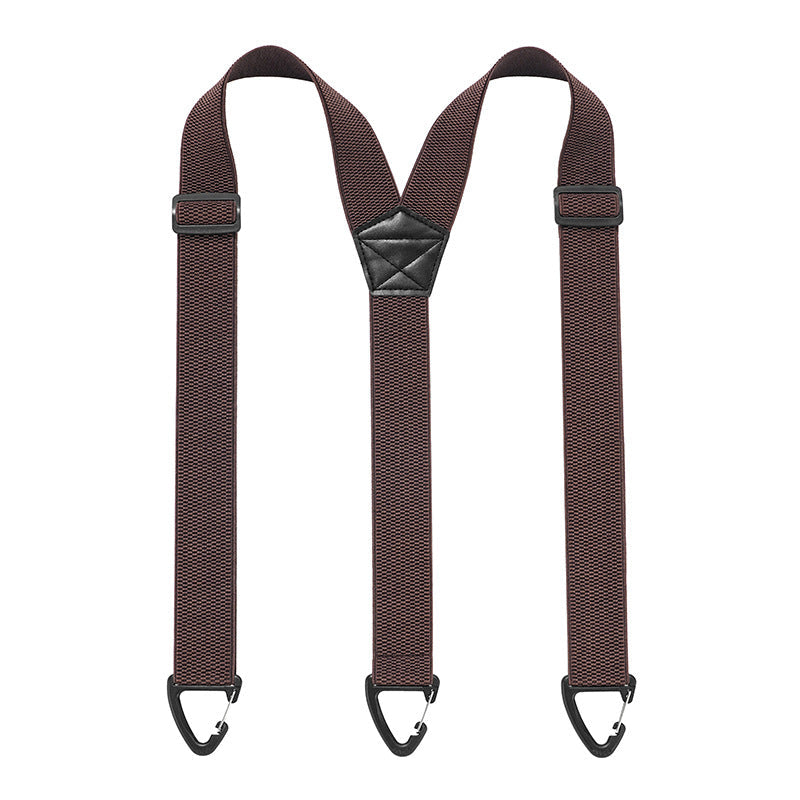 Secure Carabiner Hook Suspenders