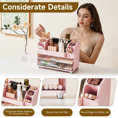 Makeup organizer Cosmetic Display Case