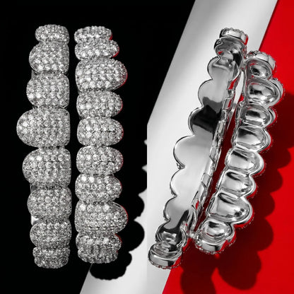 Gold Silver Plated Hip Hop Teeth Grillz