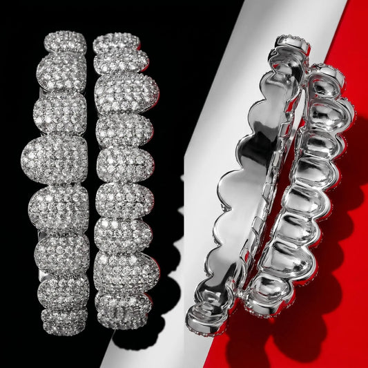 Gold Silver Plated Hip Hop Teeth Grillz