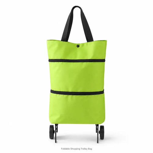 🎁💖【10inch*18inch】Foldable Shopping Trolley Bag with Wheels, Portable Reusable Grocery Tote, Lightweight - image 1