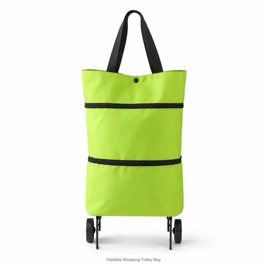🎁💖【10inch*18inch】Foldable Shopping Trolley Bag with Wheels, Portable Reusable Grocery Tote, Lightweight - image 1