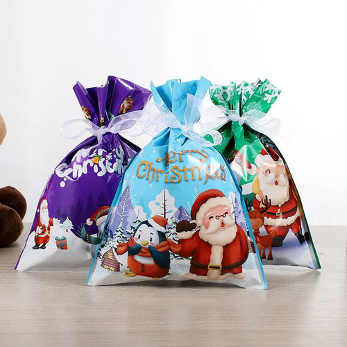Buy 2 get 60% 0ff🏆#1 Bestselling🏆MerryPouch Christmas Drawstring Gift Bags