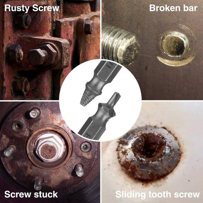 Professional Screw Remover Tools-universal screw extractor set with dual ended bits