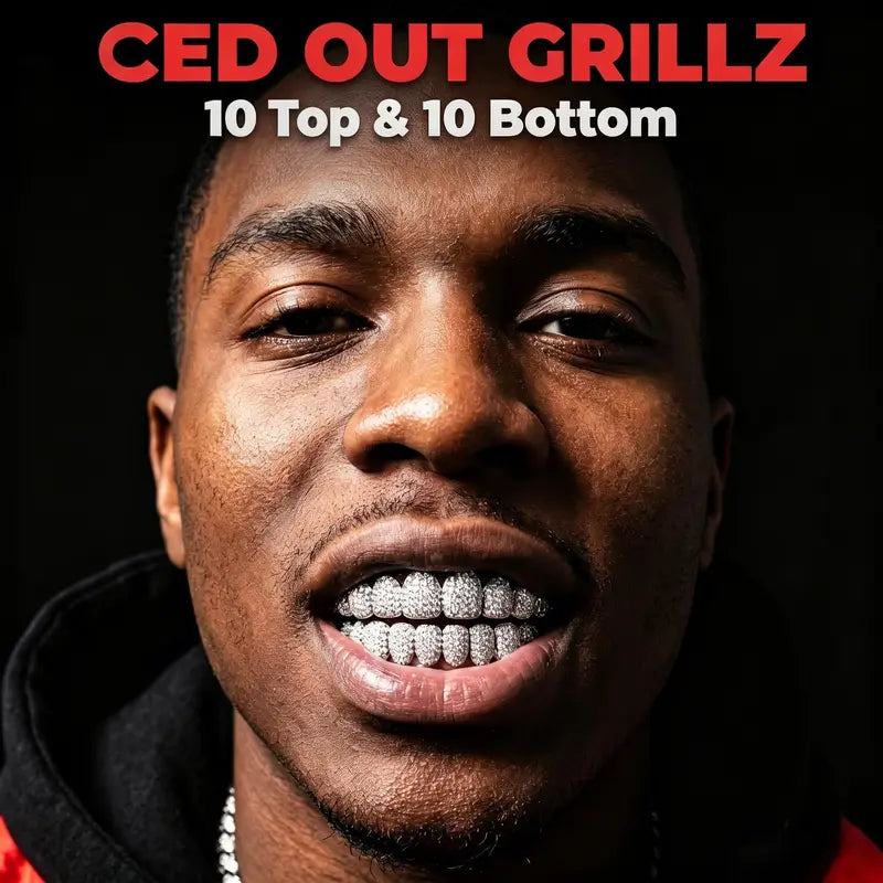 Gold Silver Plated Hip Hop Teeth Grillz