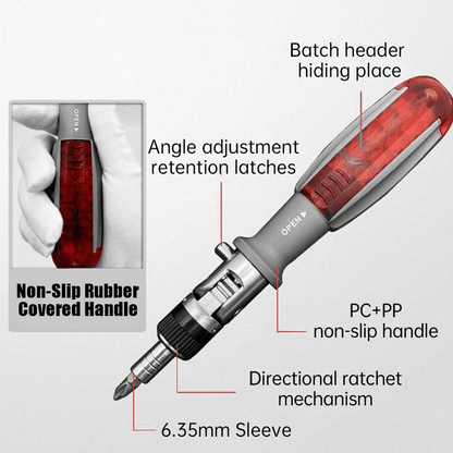 Dad's favorite gadget-49% OFF 🔥 11-in-1 Ratchet Screwdriver Set 🔧